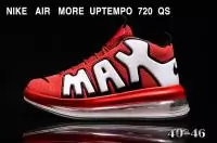 nike air max more uptempo 720 original red black